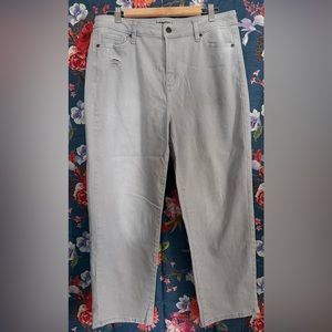 Sonoma Gray Straight Crop NWOT! Size 14